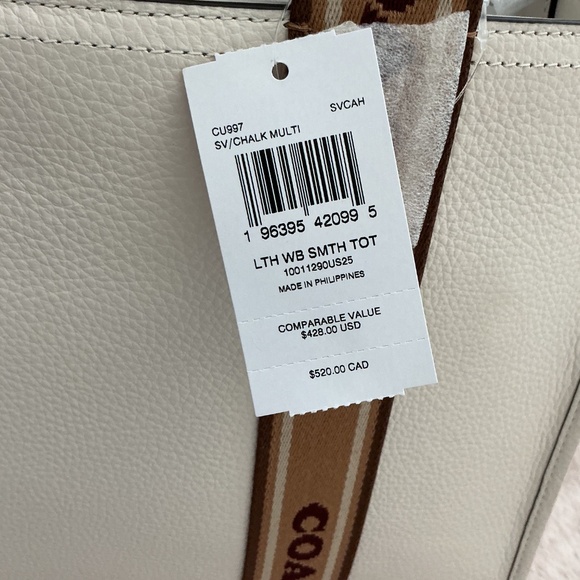 Coach Tote Large New with Tags - Picture 2 of 3